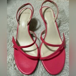 Alexandre Birman Fuchsia Strappy Sandals